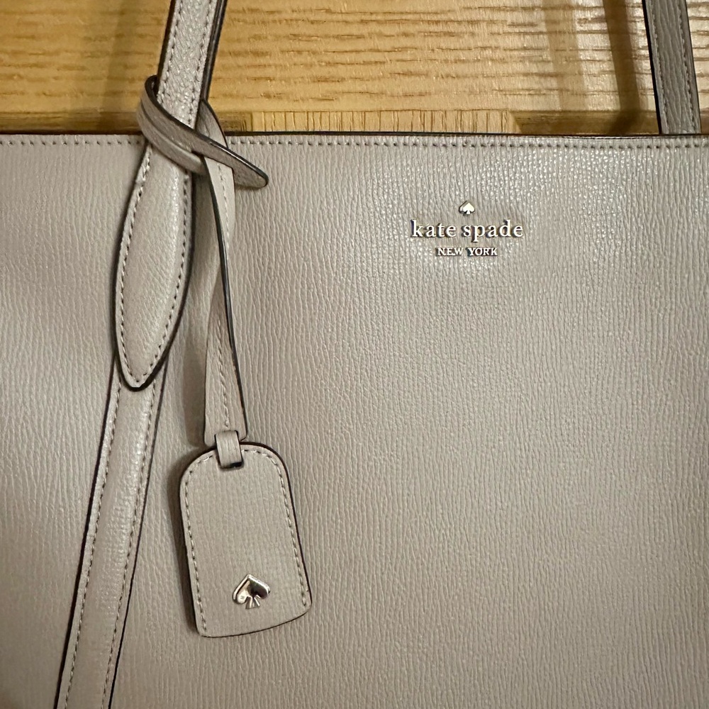 Kate Spade Gray Tote Bag - Picture 2 of 9